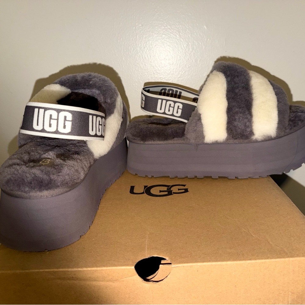 Ugg Fluff Yeah Disco Stripe Platform - image 3
